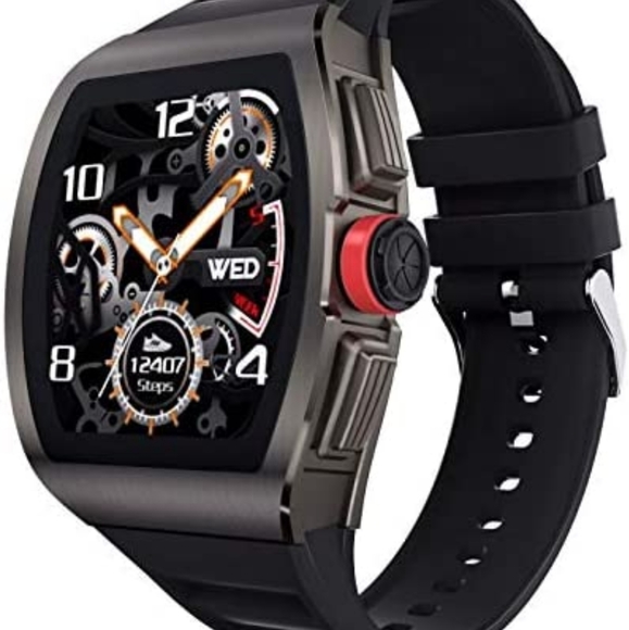 Smart watch for Andriod Phones, with heart rate, blood pressure, IP68 Waterproof - Picture 2 of 9